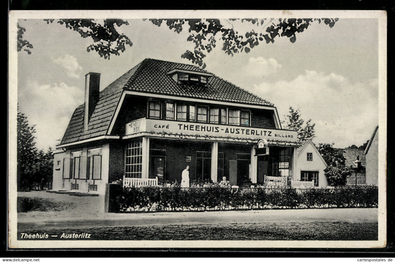 AK Austerlitz, Theehuis Austerlitz