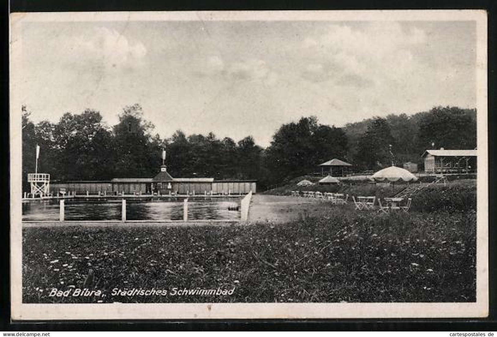 AK Bad Bibra, Städtisches Schwimmbad