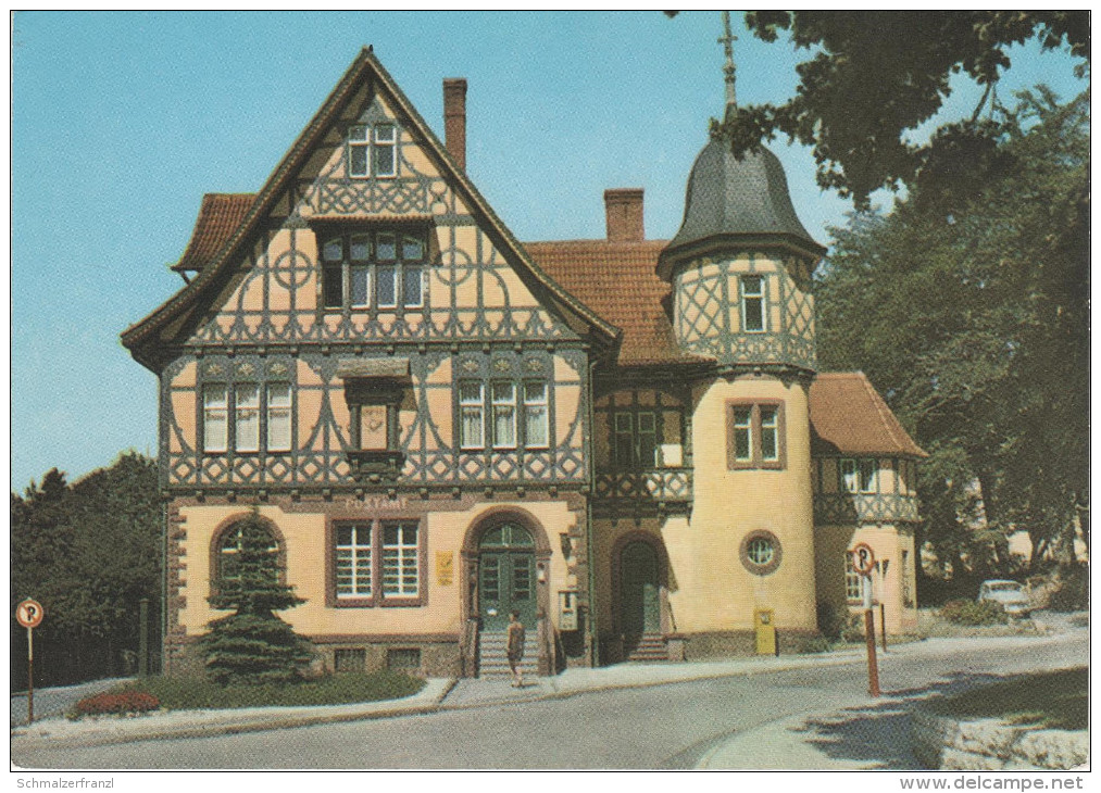 AK Bad Liebenstein Postamt Post bei Salzungen Brotterode Schweina Eisenach Tiefenort Dorndorf Philippsthal Thüringen DDR