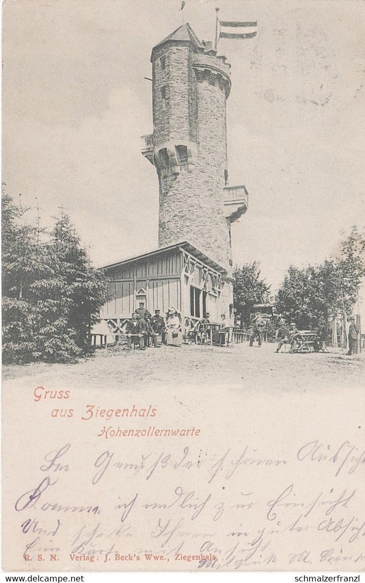 AK Bad Ziegenhals Glucholazy Hohenzollernwarte Baude Turm Holzbergbaude Schönwalde Dürr Kunzendorf Langendorf Niklasdorf