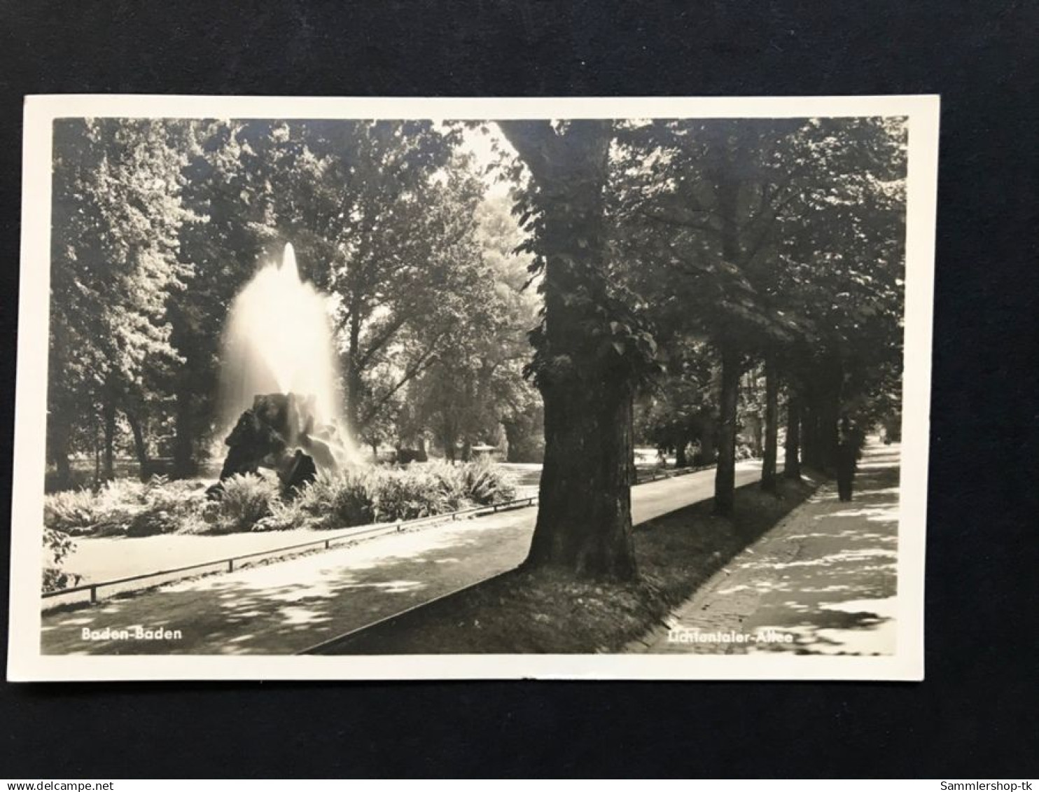 AK Baden-Baden - Lichtentaler - Allee 1941