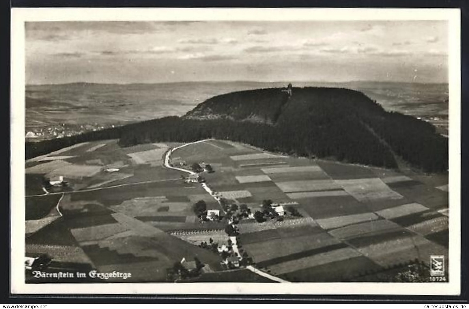 AK Bärenstein im Erzgebirge, Berghotel auf dem Bärenstein
