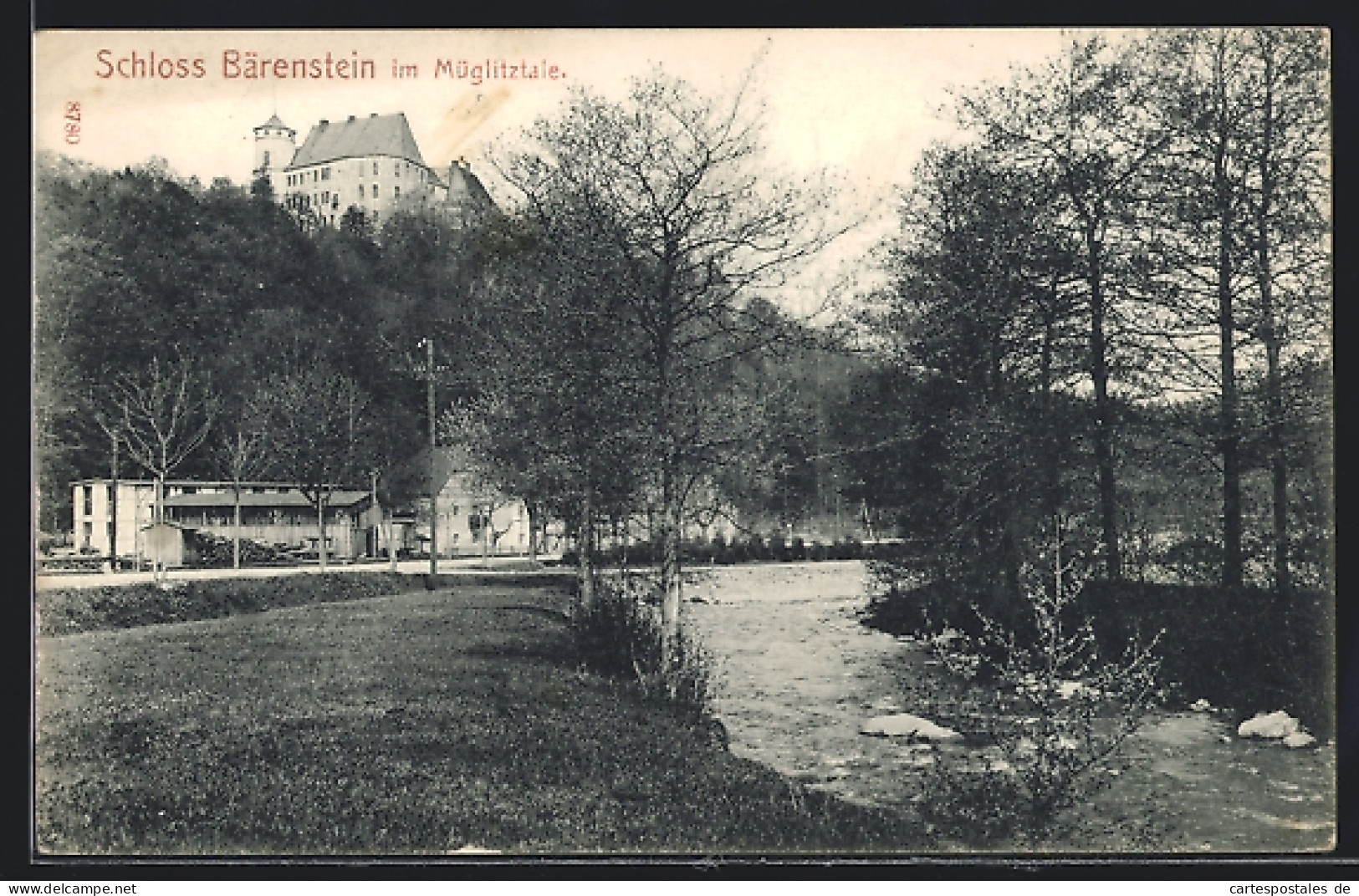 AK Bärenstein /Müglitztal, Schloss Bärenstein