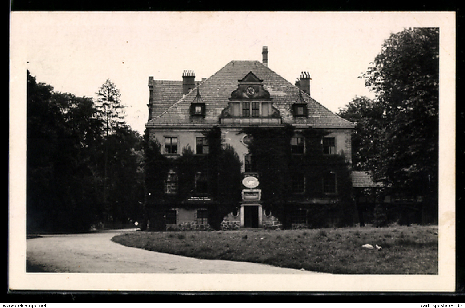 AK Baruth /Mark, Berufsschule mit Strasse