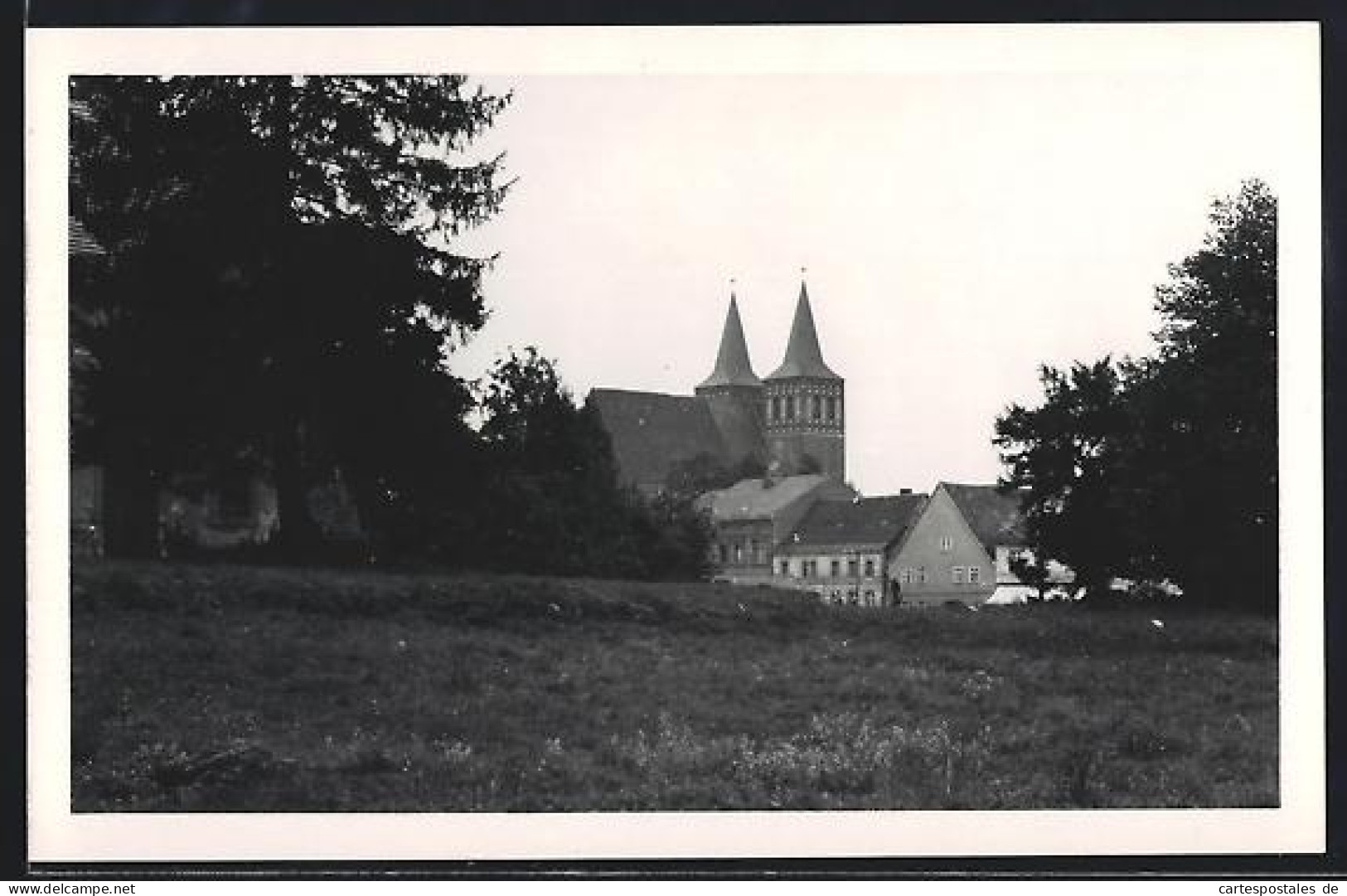 AK Baruth /Mark, Blick auf die Kirche