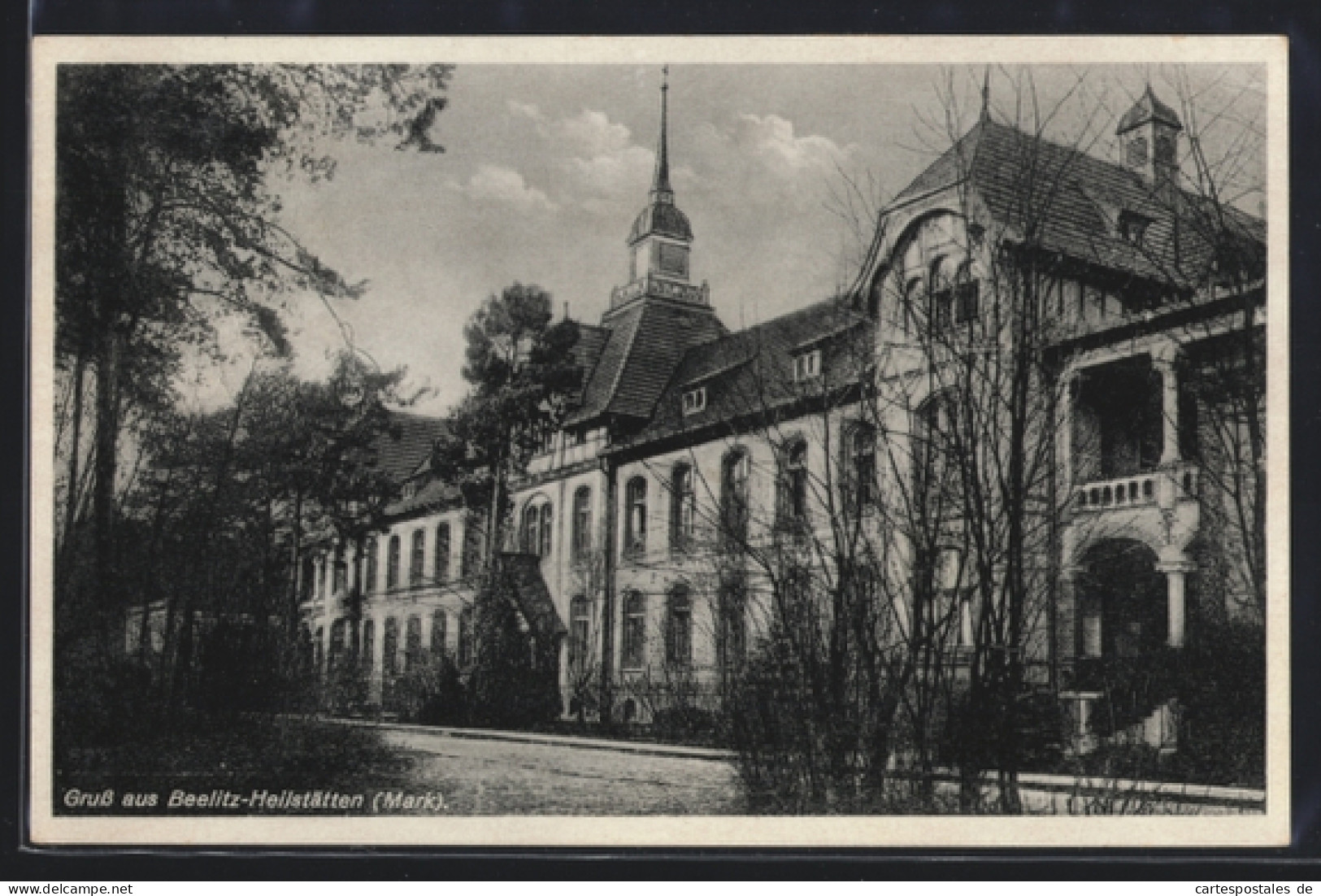 AK Beelitz-Heilstätten /Mark, Sanatorium-Hauptgebäude