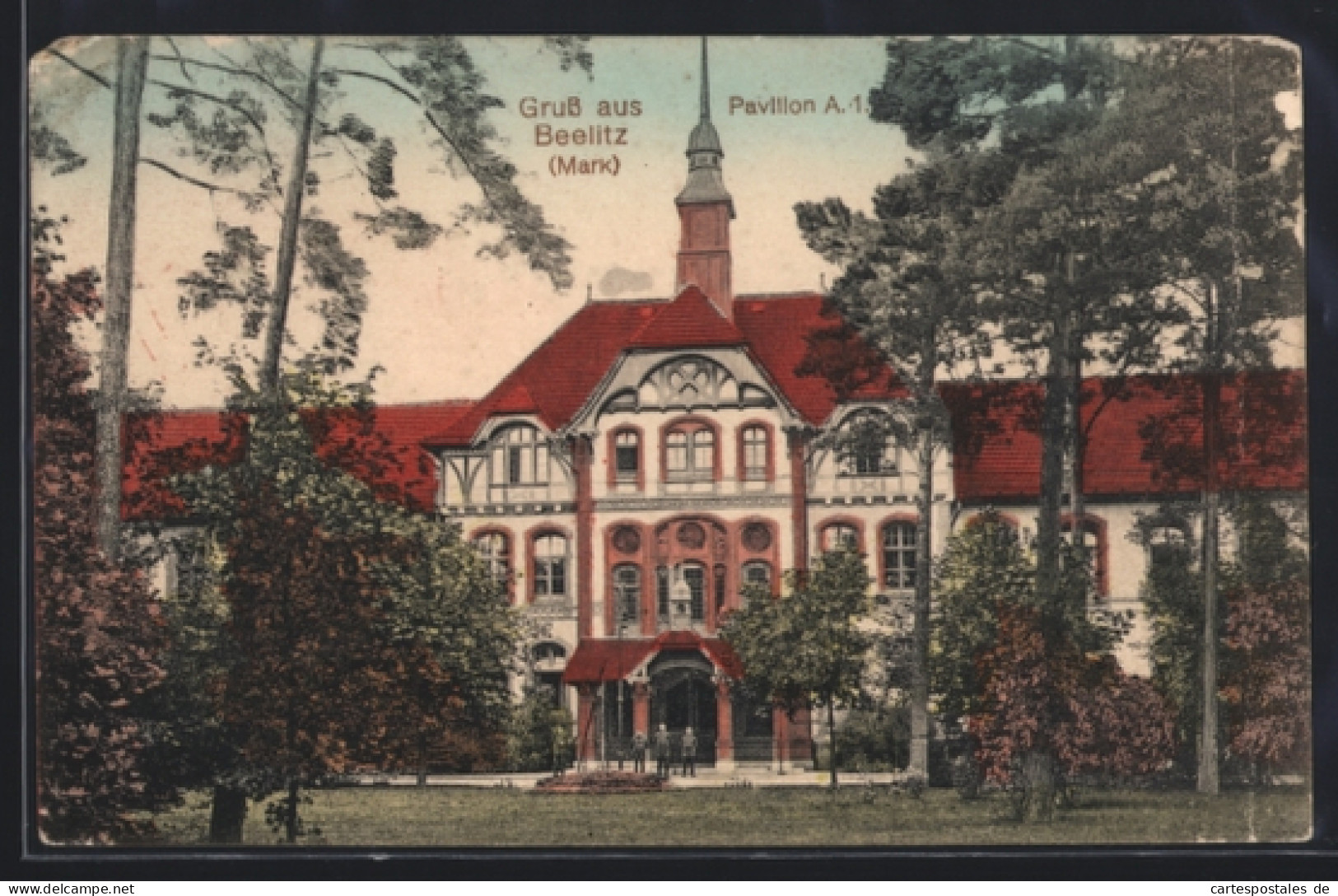 AK Beelitz /Mark, Am Pavillon A.1