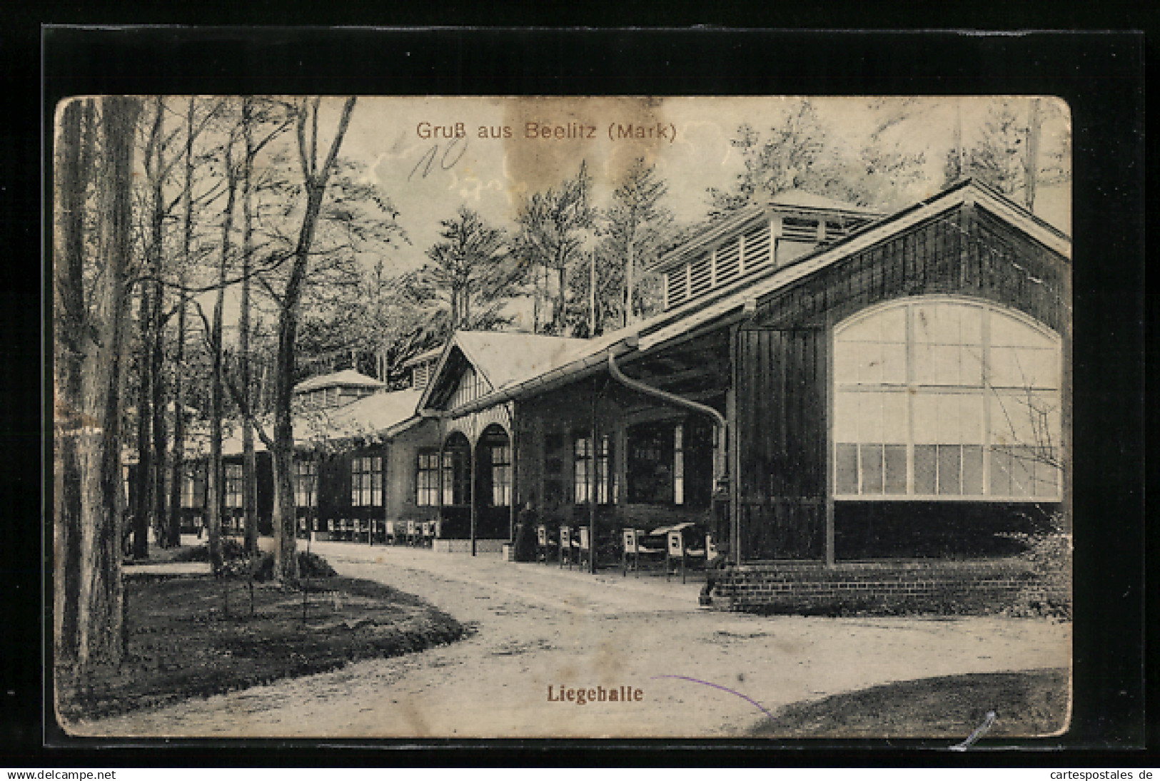 AK Beelitz /Mark, Liegehalle