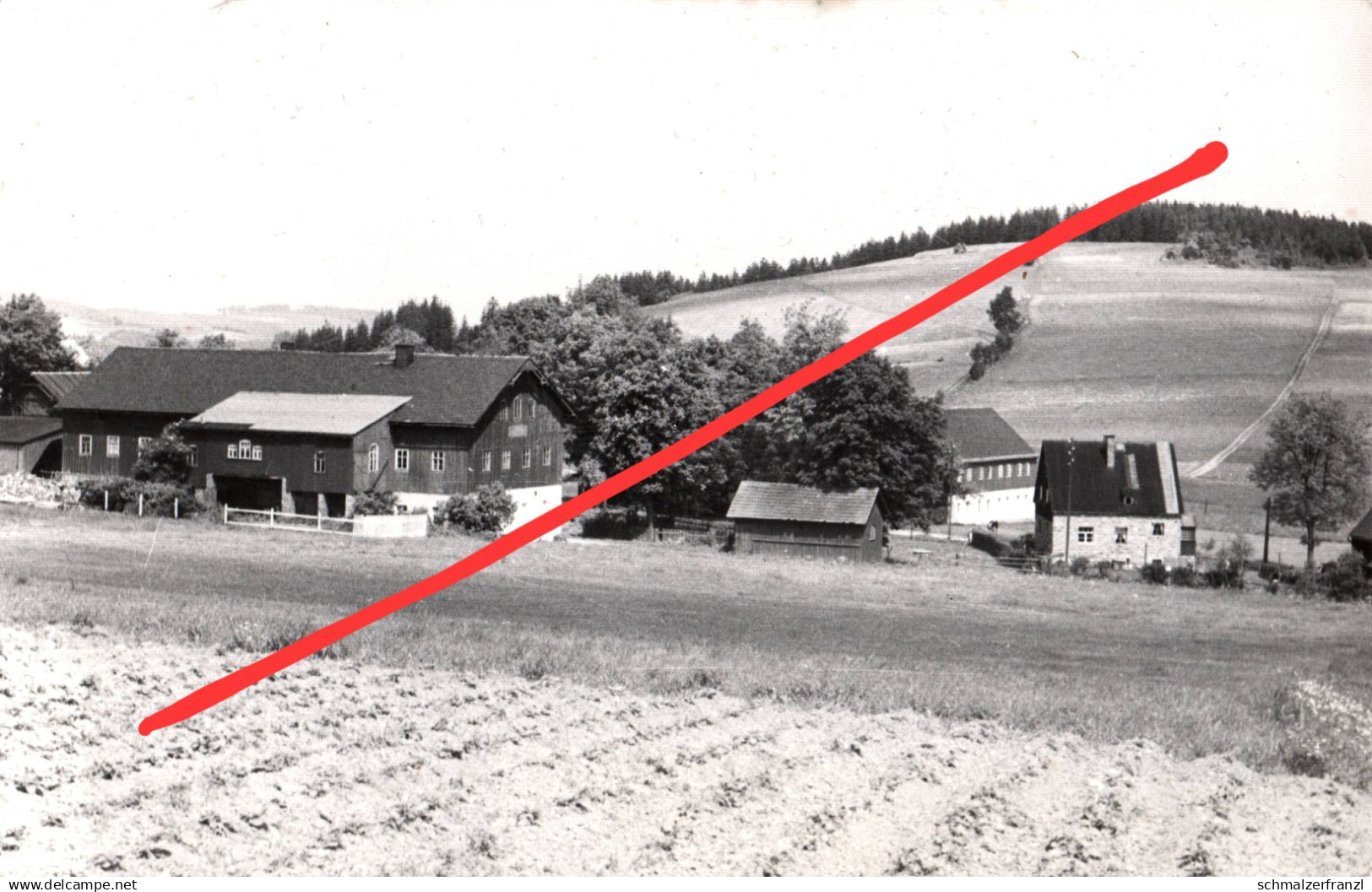 AK Bei Dippoldiswalde ? a Possendorf Seifersdorf Rabenau Karsdorf Oelsa Bärenfels Glashütte Schmiedeberg Erzgebirge DDR