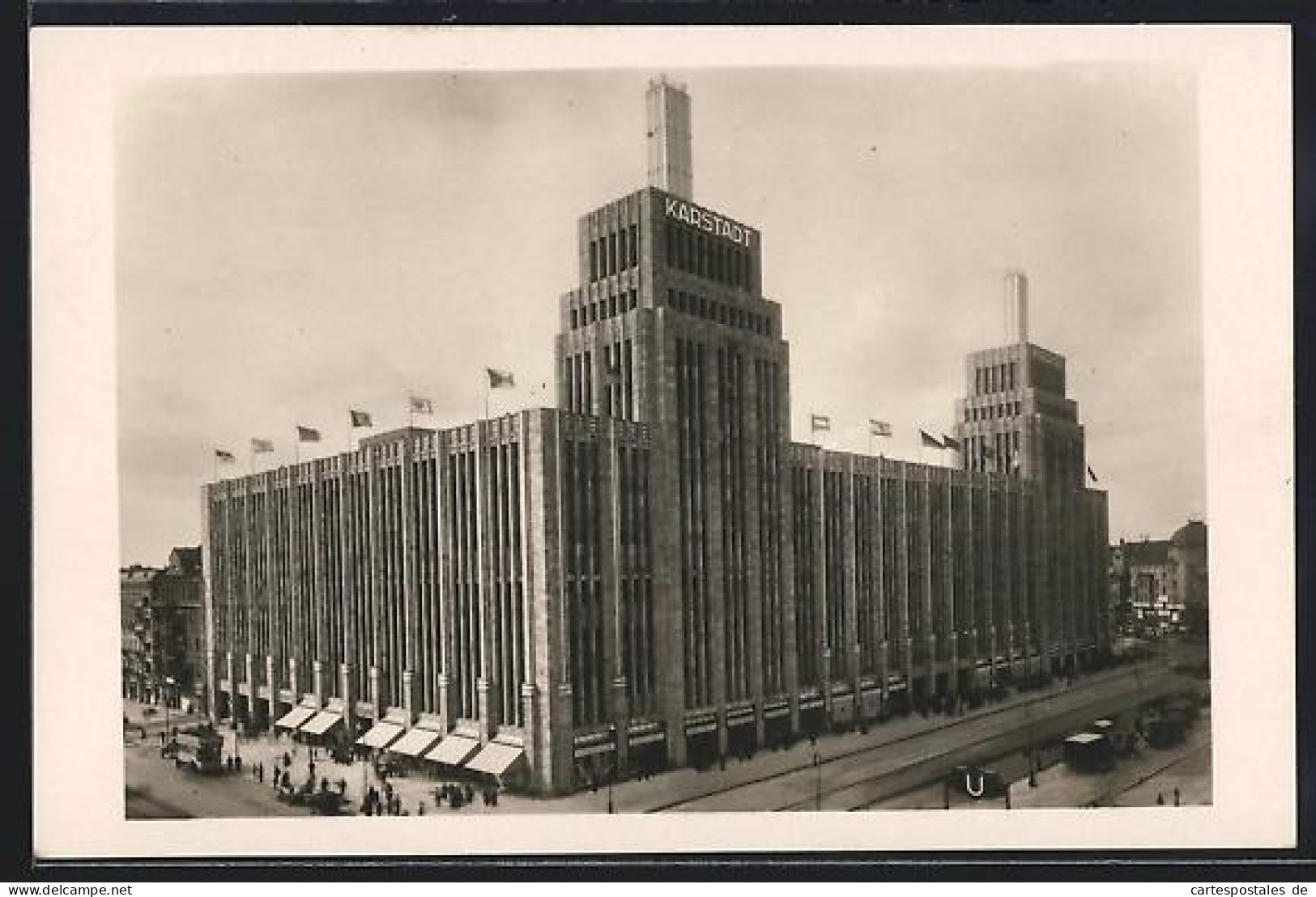 AK Berlin /Hermannplatz-Neukölln, Karstadt-Warenhaus 1929