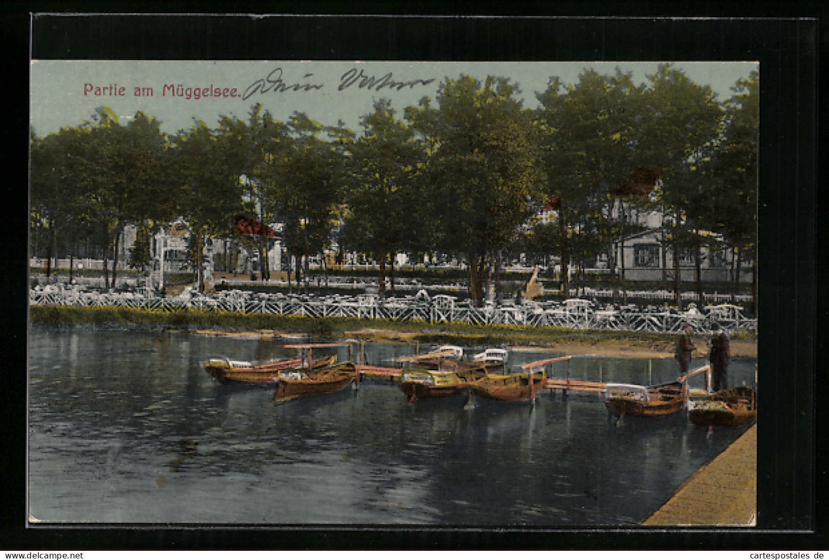 AK Berlin-Köpenick, Restaurant Prinzengarten am Müggelsee