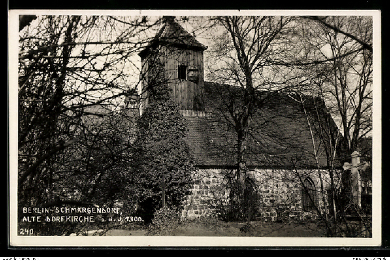 AK Berlin-Schmargendorf, Alte Dorfkirche