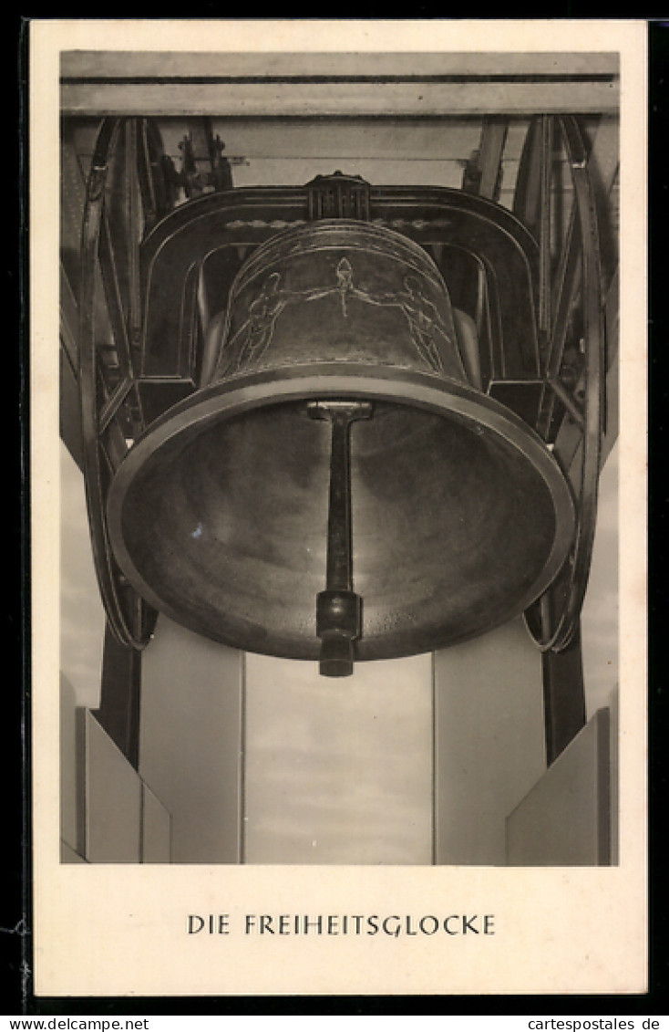 AK Berlin-Schöneberg, Freiheitsglocke im Rathaus Schöneberg