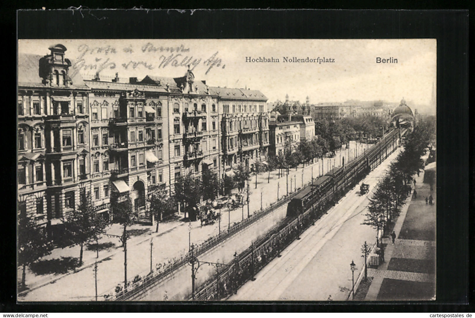 AK Berlin-Schöneberg, Hochbahn Nollendorfplatz