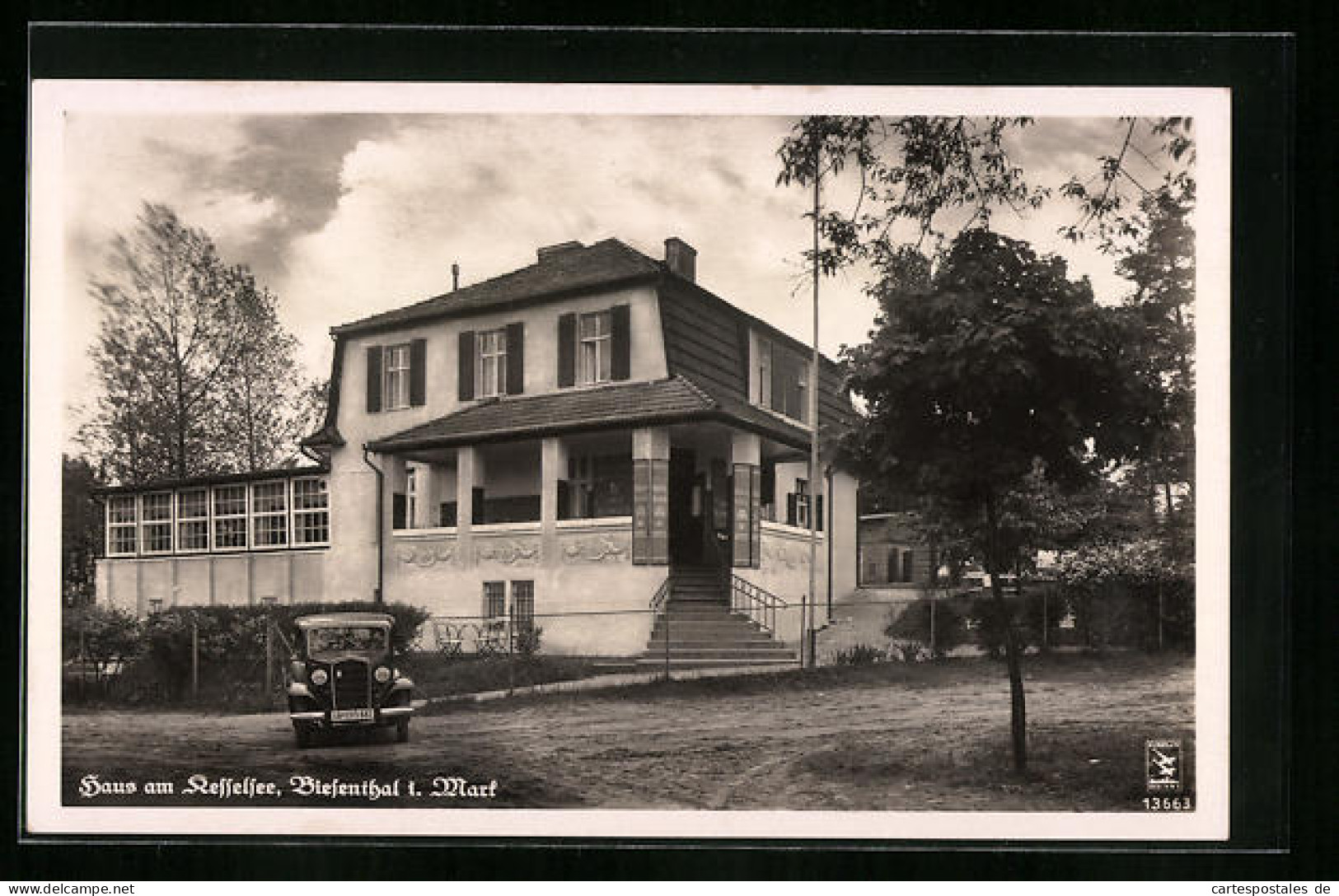 AK Biesenthal /Mark, Haus am Kesselsee