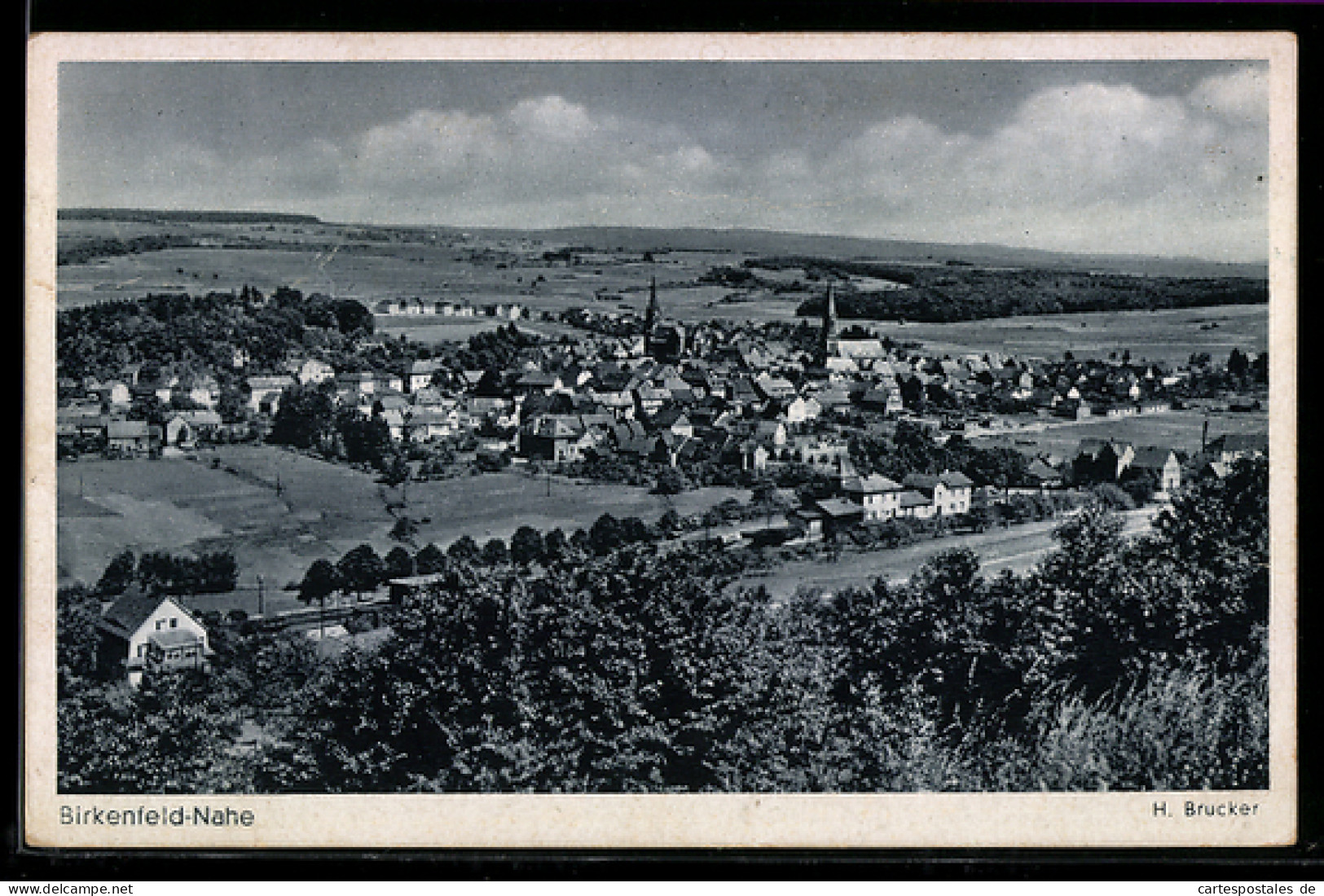 AK Birkenfeld /Nahe, Gesamtansicht des Ortes