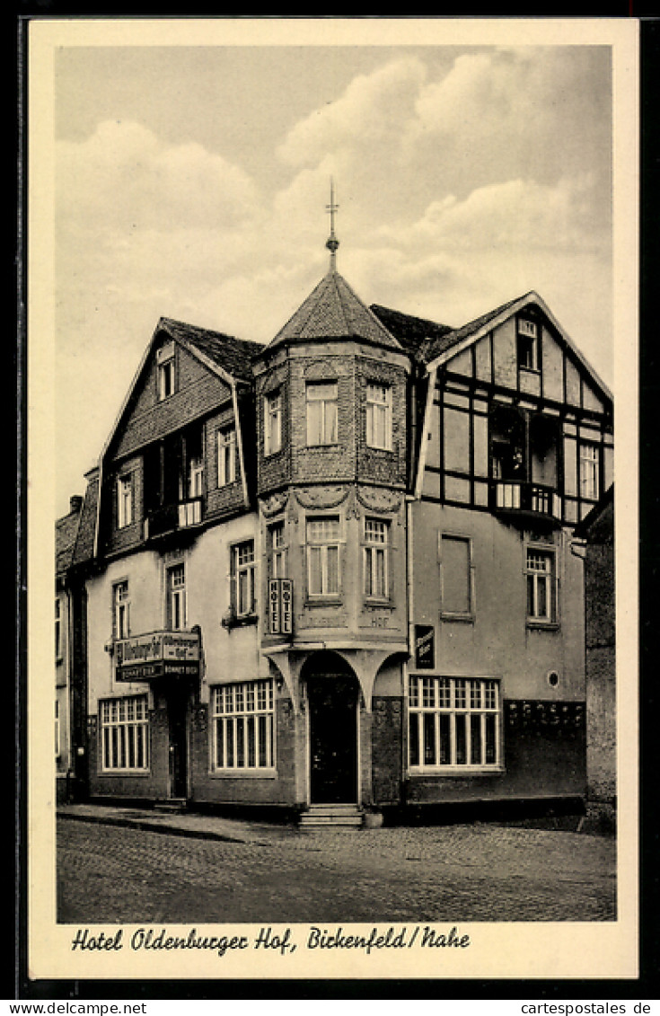 AK Birkenfeld /Nahe, Hotel Oldenburger Hof, Aussenansicht