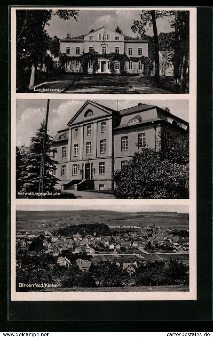 AK Birkenfeld /Nahe, Landratsamt und Verwaltungsgebäude