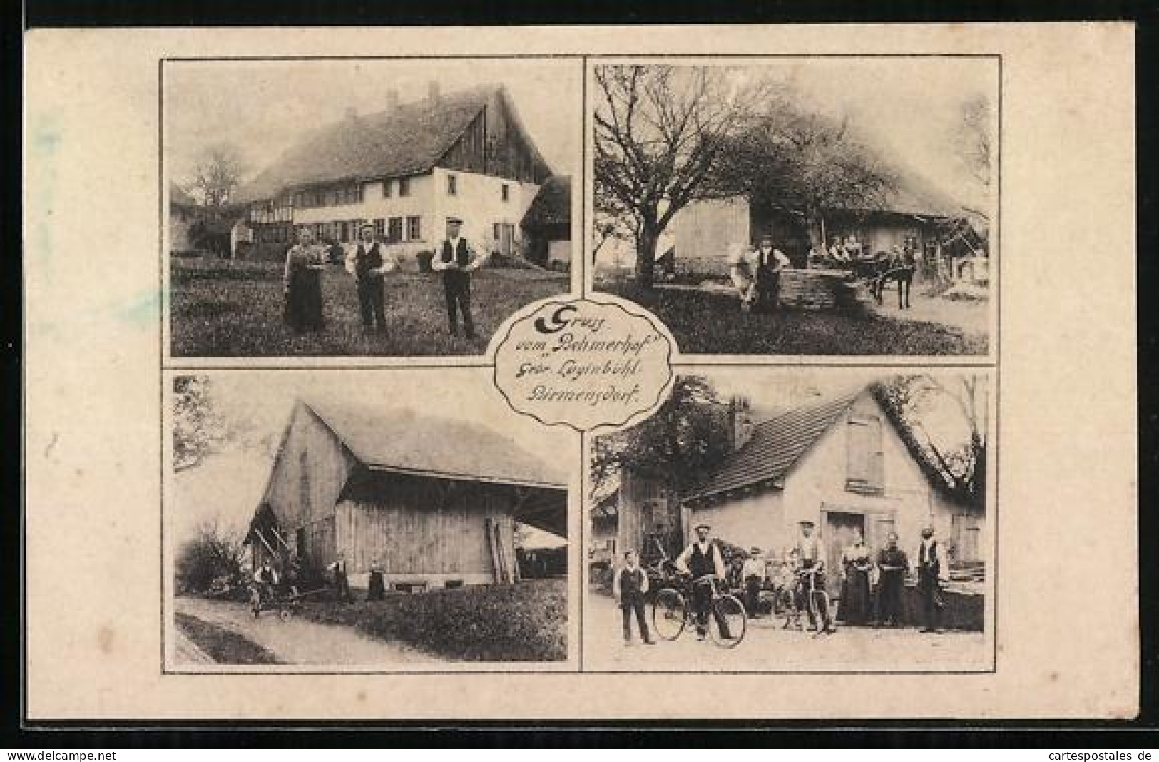 AK Birmensdorf, Behmerhof Gebr. Luginbühl