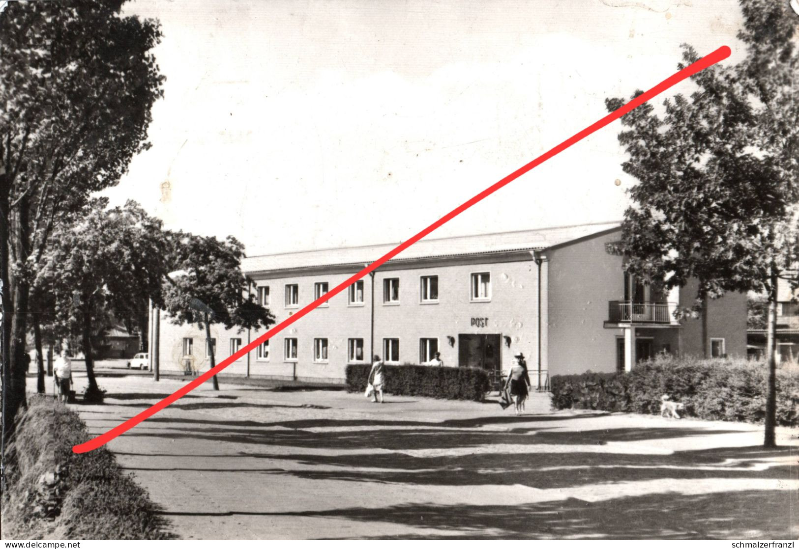 AK Blankenfelde Post Gemeindebibliothek a Mahlow Glasow Dahlewitz Rangsdorf Zossen Ludwigsfelde Schönefeld Berlin DDR