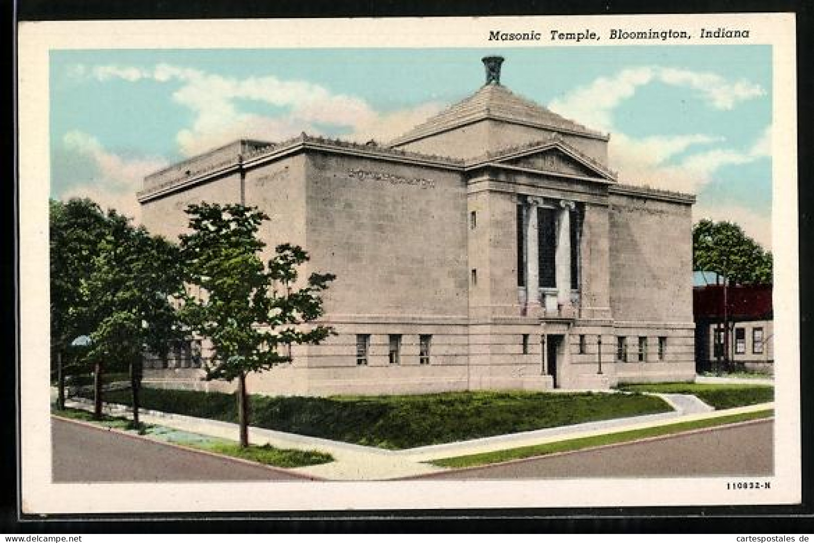 AK Bloomington, IN, Masonic Temple, Freimaurer