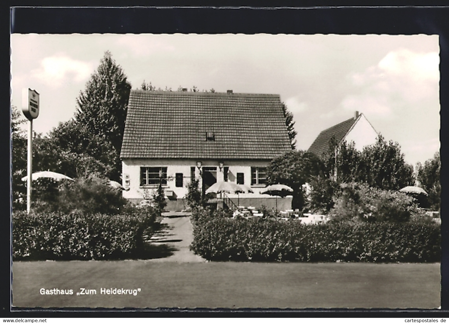 AK Blumenthaler Haar ü. Werl, Gasthaus zum Heidekrug