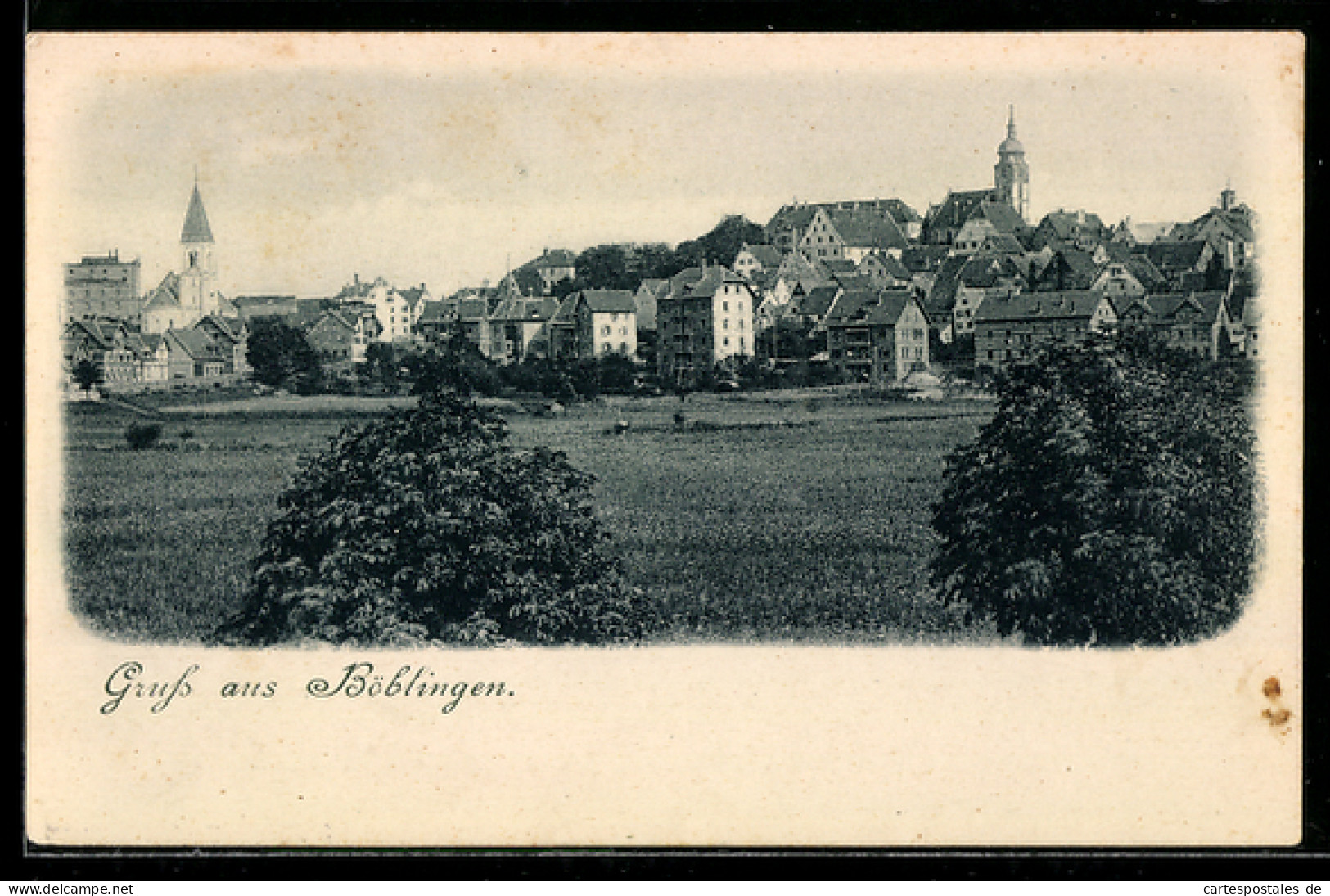 AK Böblingen, Teilansicht