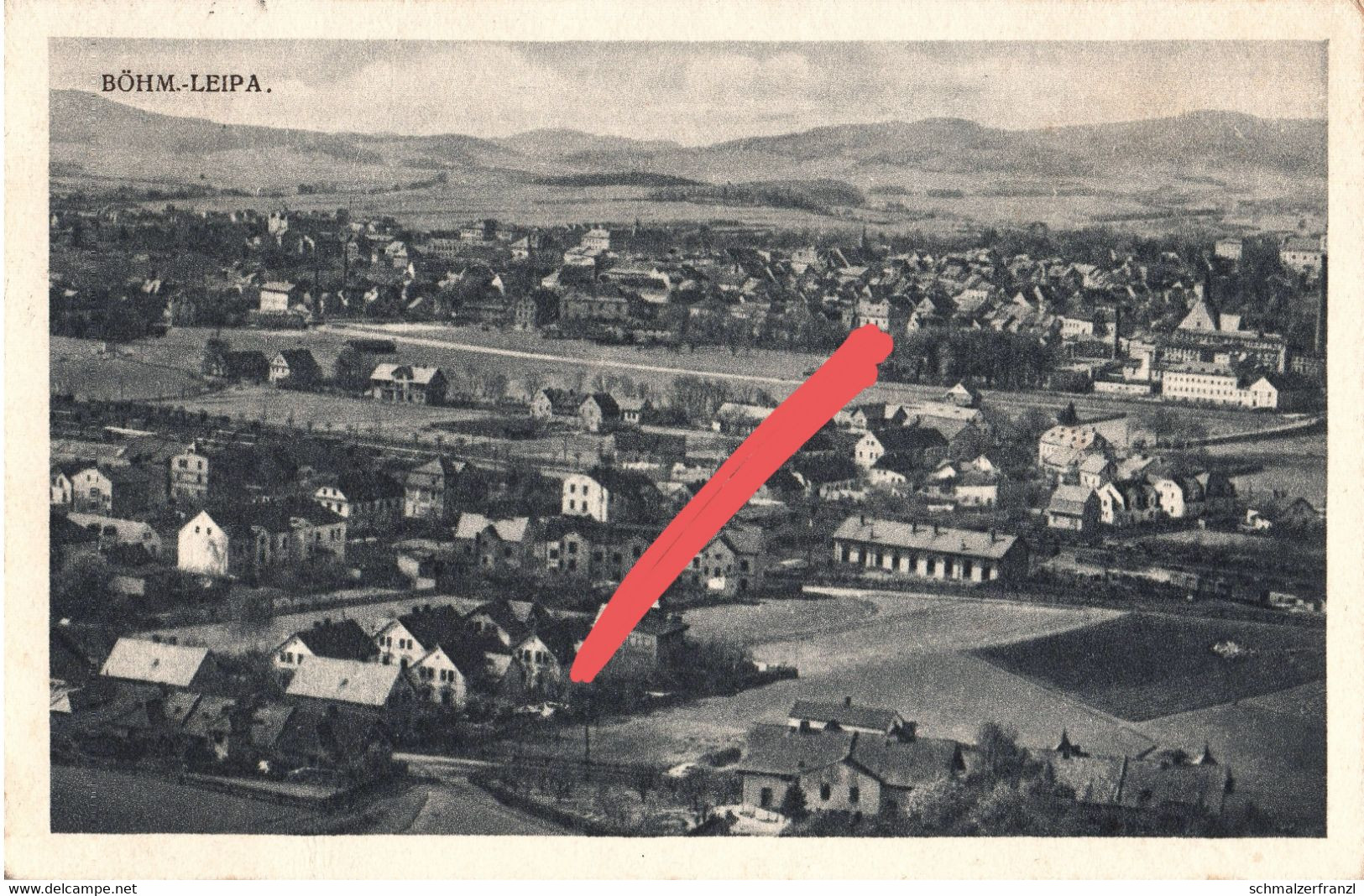 AK Böhmisch Leipa Ceska Lipa a Schaßlowitz Dobern Niederliebich Klein Eicha Hermsdorf Jägersdorf Manisch Wolfsthal Harzt