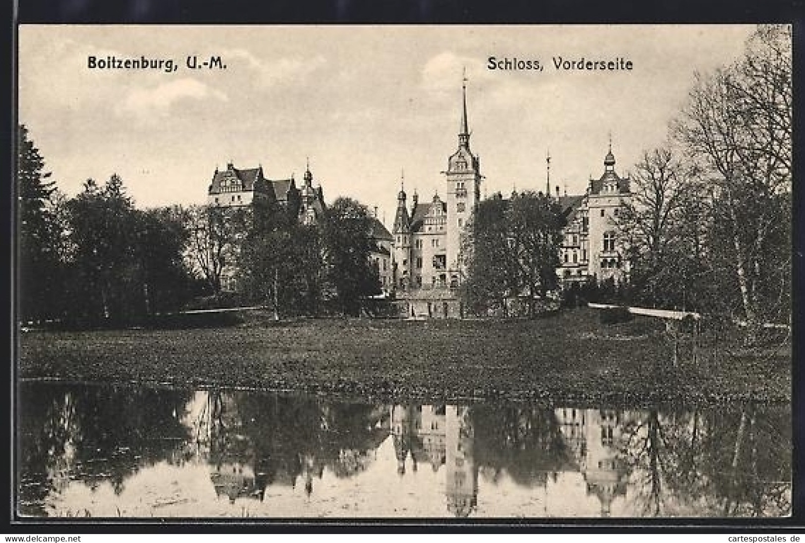 AK Boitzenburg, Schloss, Vorderseite