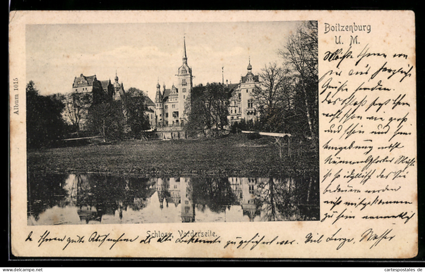 AK Boitzenburg /U. M., Blick auf das Schloss