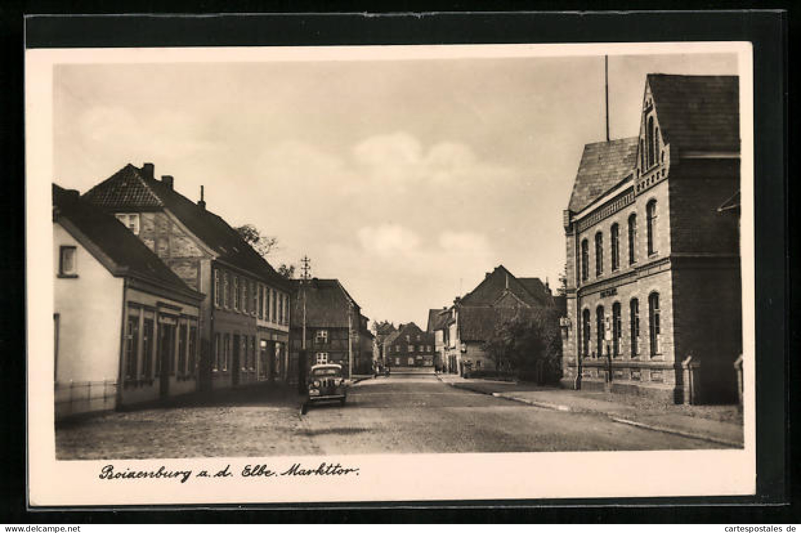 AK Boizenburg, Strasse am Markttor
