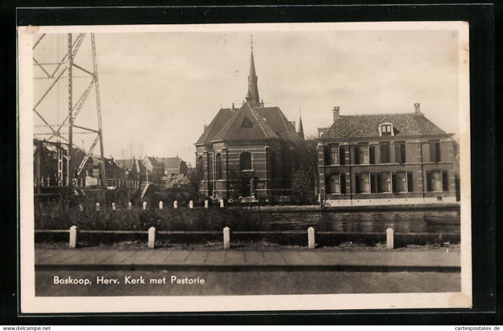 AK Boskoop, Herv. Kerk met Pastorie