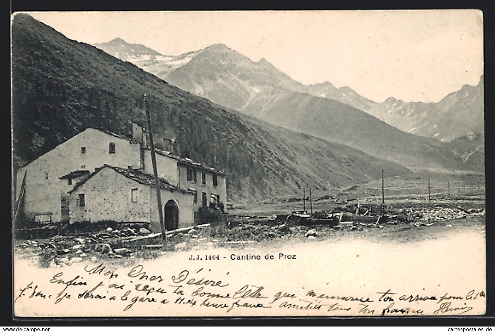 AK Bourg-Saint-Pierre, Cantine de Proz