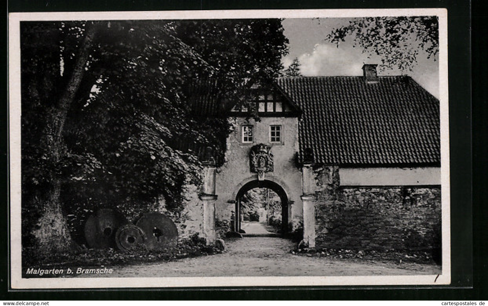 AK Bramsche, Eingang zum Malgarten