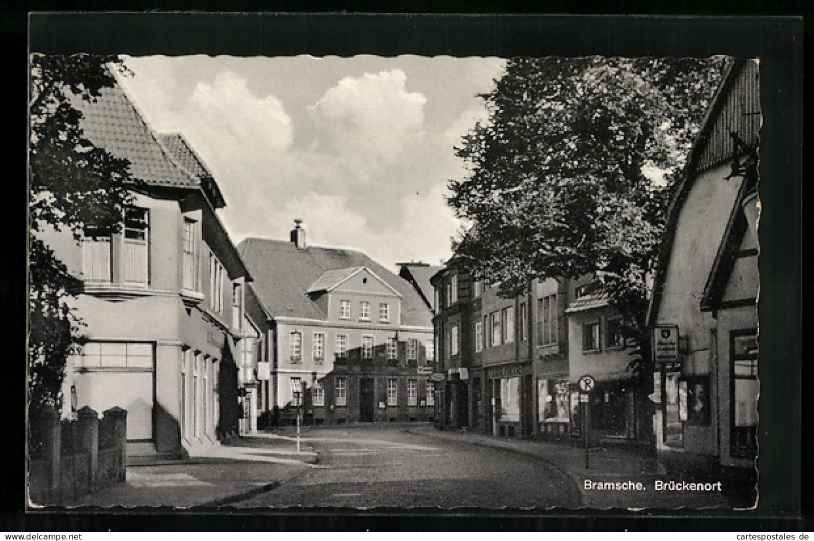 AK Bramsche, Häuser im Brückenort