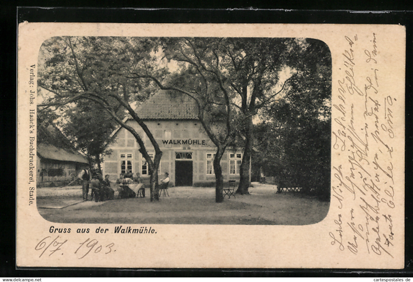 AK Bremervörde, Gasthaus Walkmühle