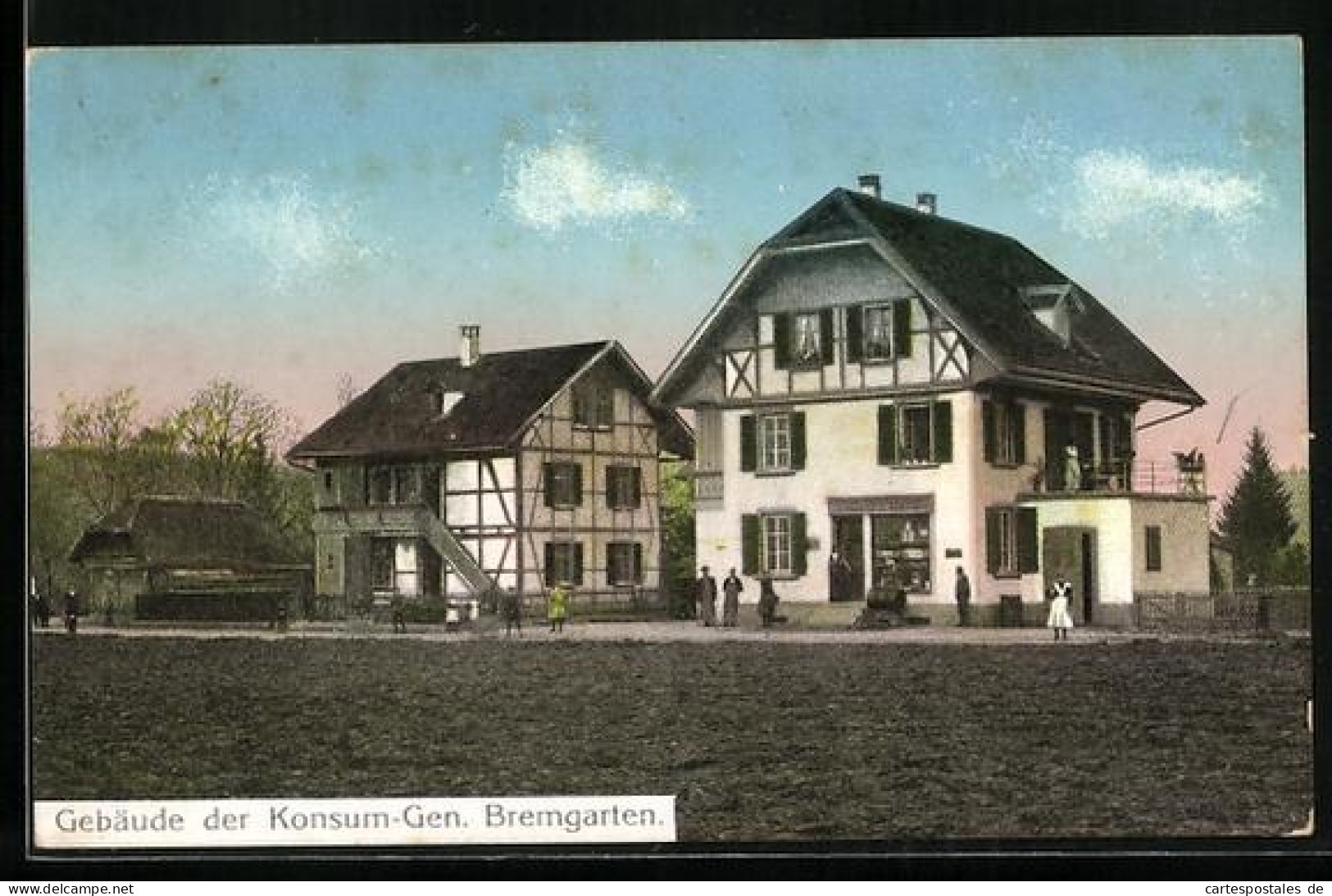 AK Bremgarten /BE, Gebäude der Konsum-Genossenschaft