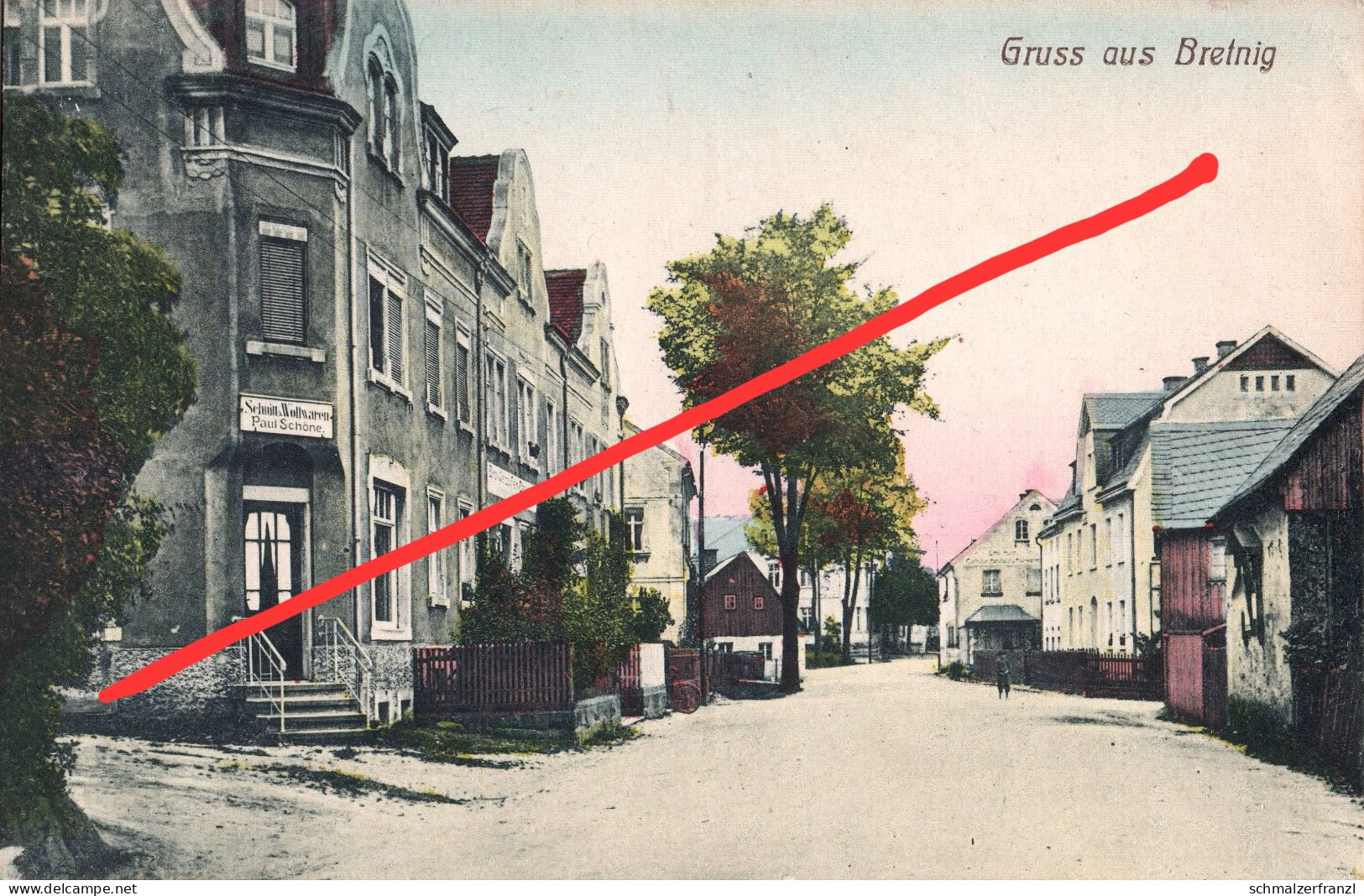 AK Bretnig Laden a Hauswalde Ohorn Pulsnitz Großröhrsdorf Frankenthal Gickelsberg Elstra Rammenau Bischofswerda Radeberg