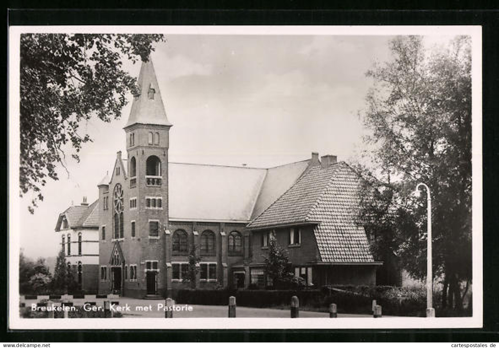 AK Breukelen, Ger. Kerk met Pastorie