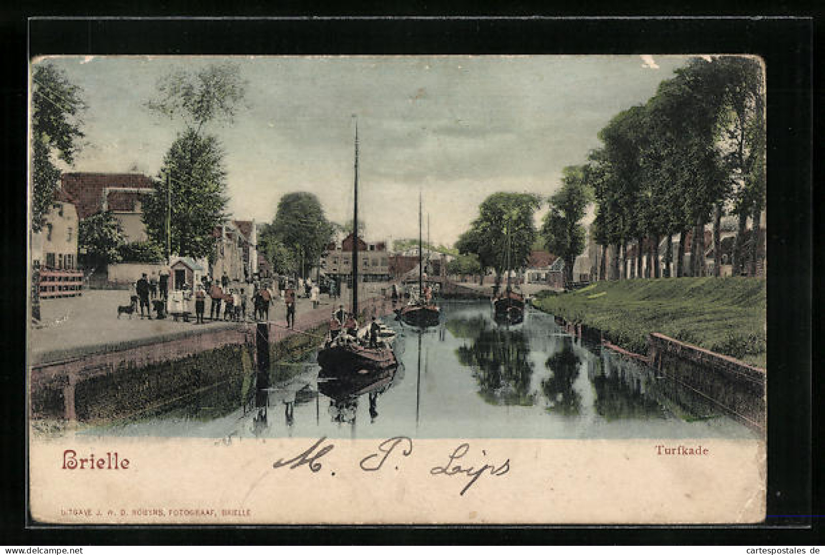 AK Brielle, Turfkade, Panorama