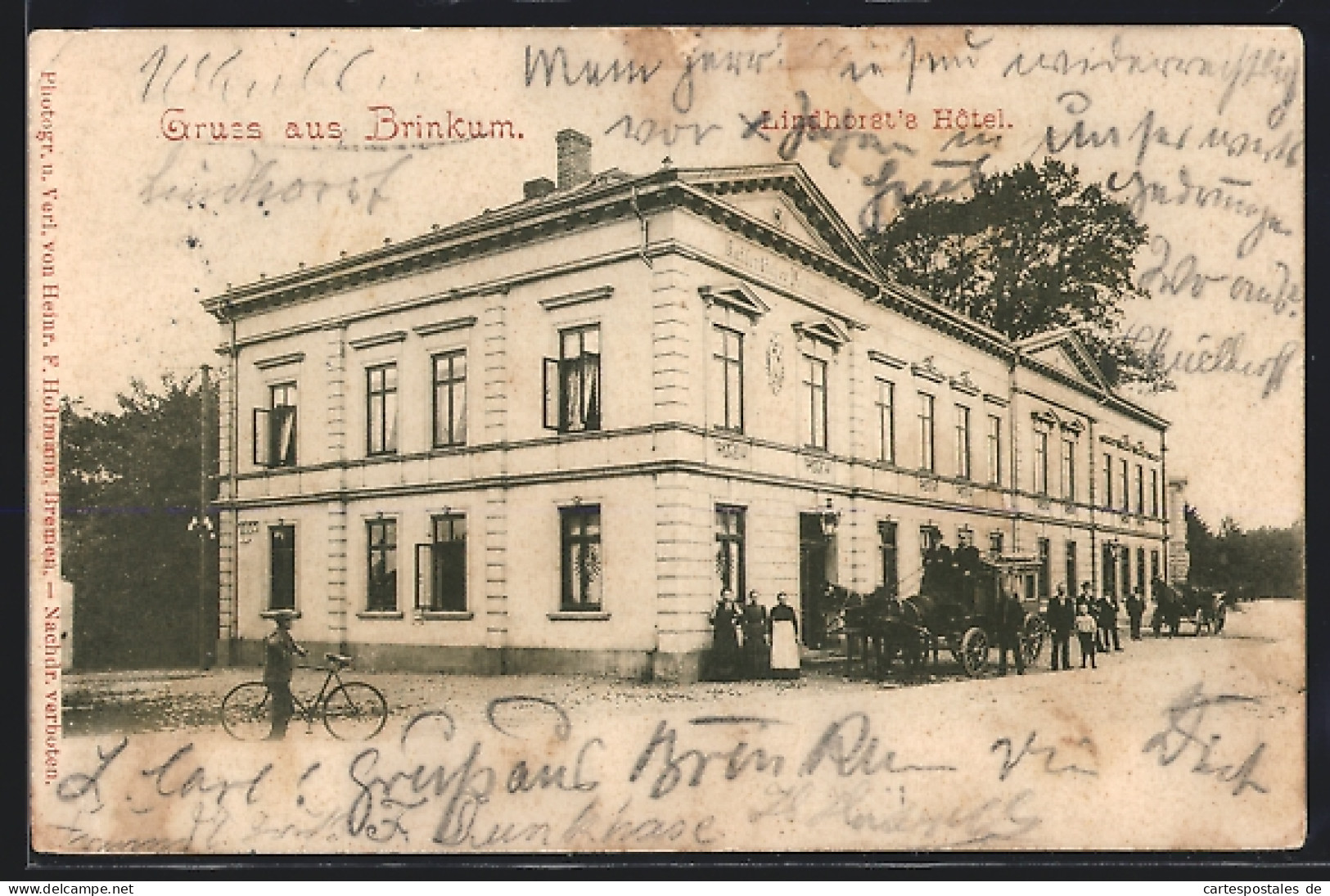 AK Brinkum / Stuhr, Lindhorst`s Hotel