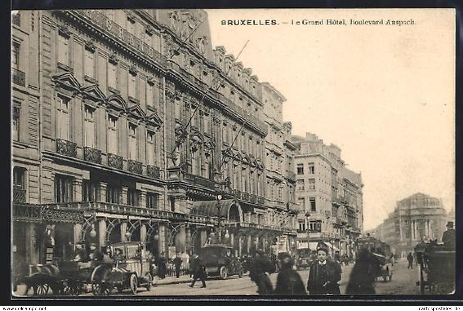 AK Bruxelles, Le Grand Hotel, Boulevard Anspach