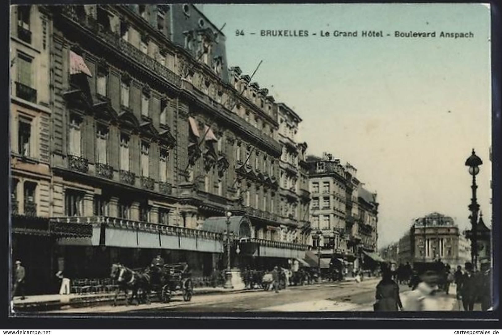 AK Bruxelles, Le Grand Hotel, Boulevard Anspach