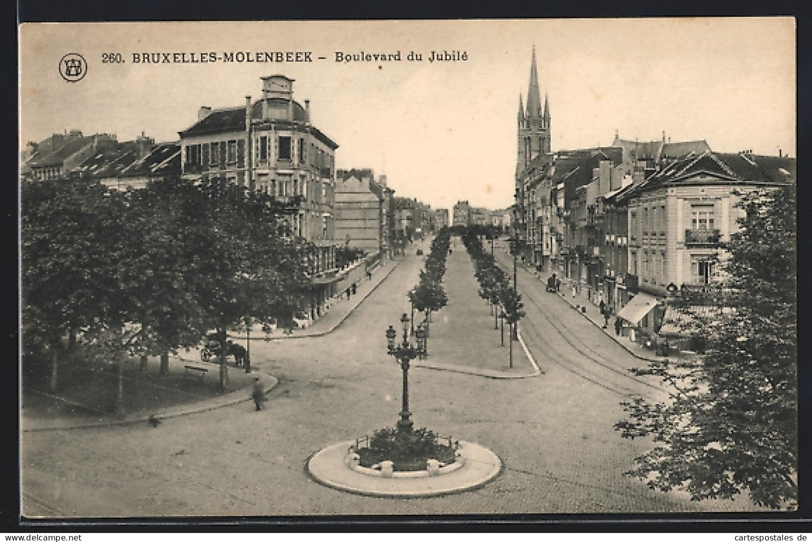AK Bruxelles-Molenbeek, Boulevard de Jubilé