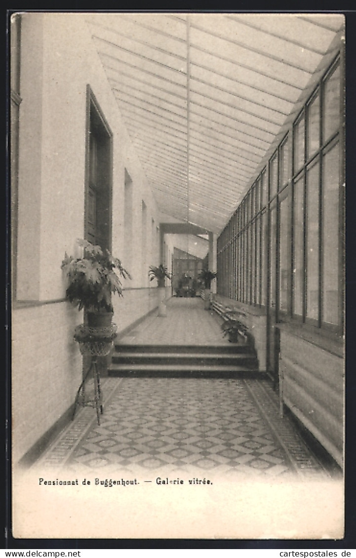 AK Buggenhout, Pensionnat de Buggenhout, Galerie vitrée