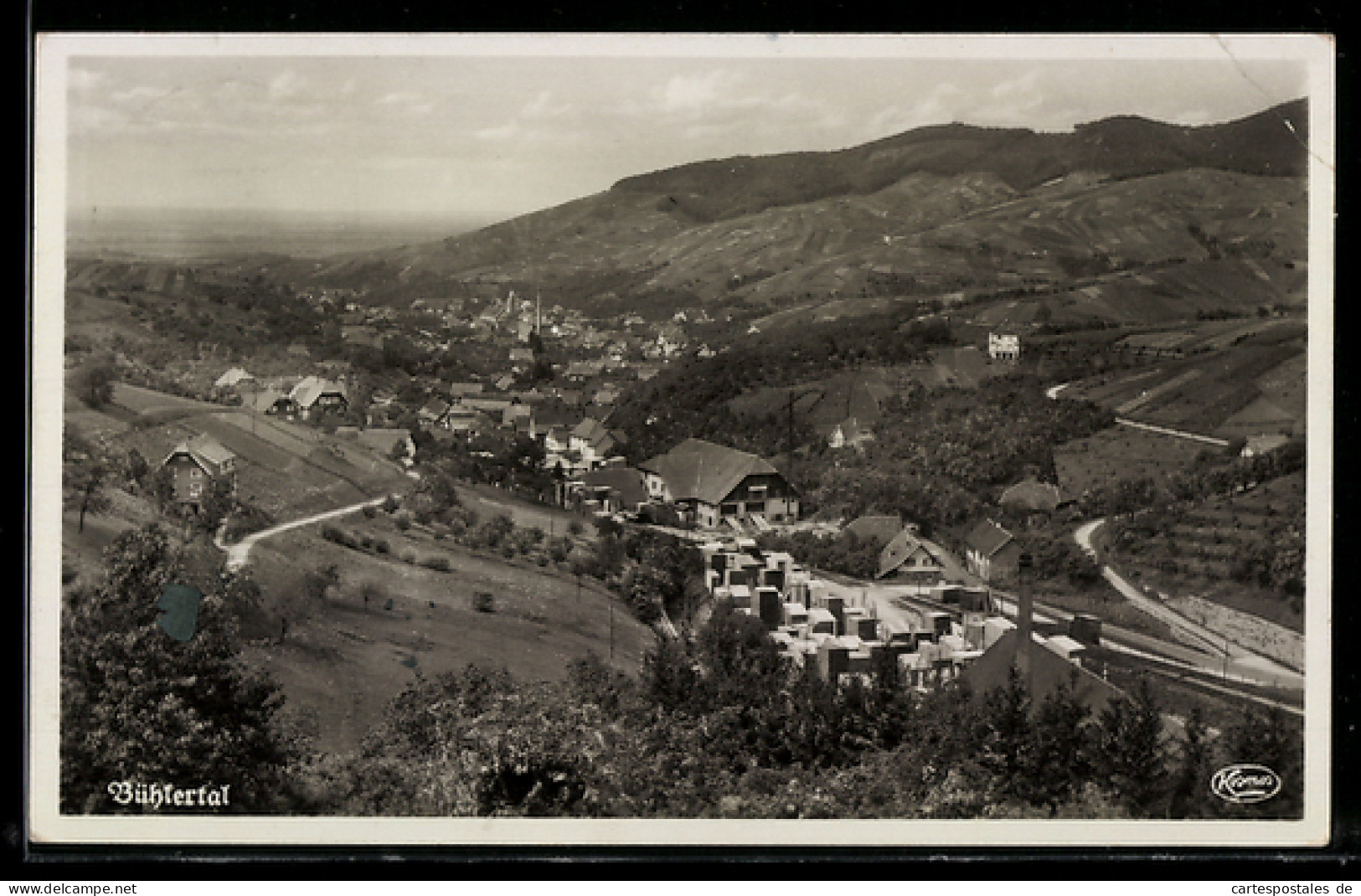 AK Bühl /Bühlertal, Teilansicht