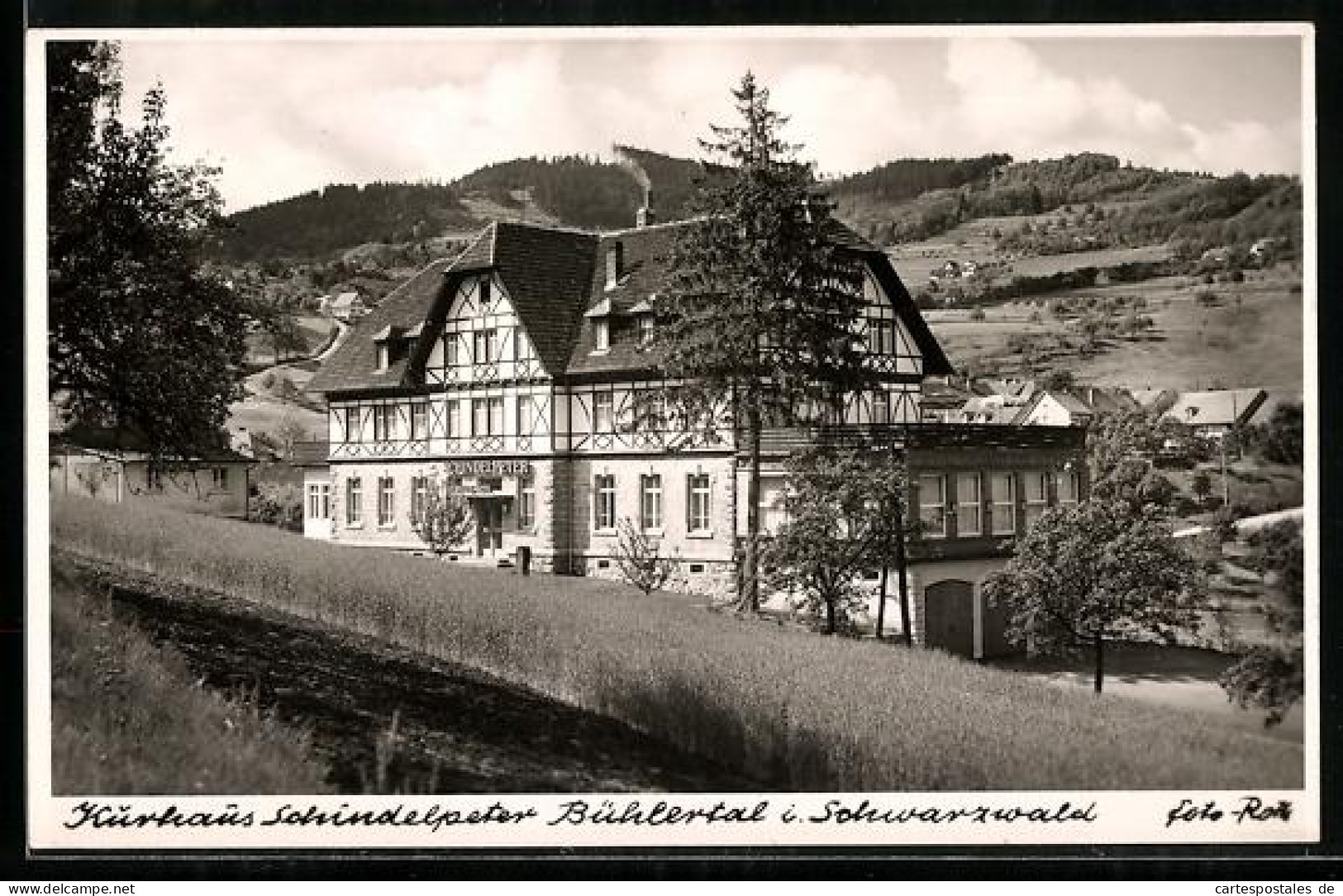 AK Bühlertal i. Schwarzwald, Kurhaus Schindelpeter