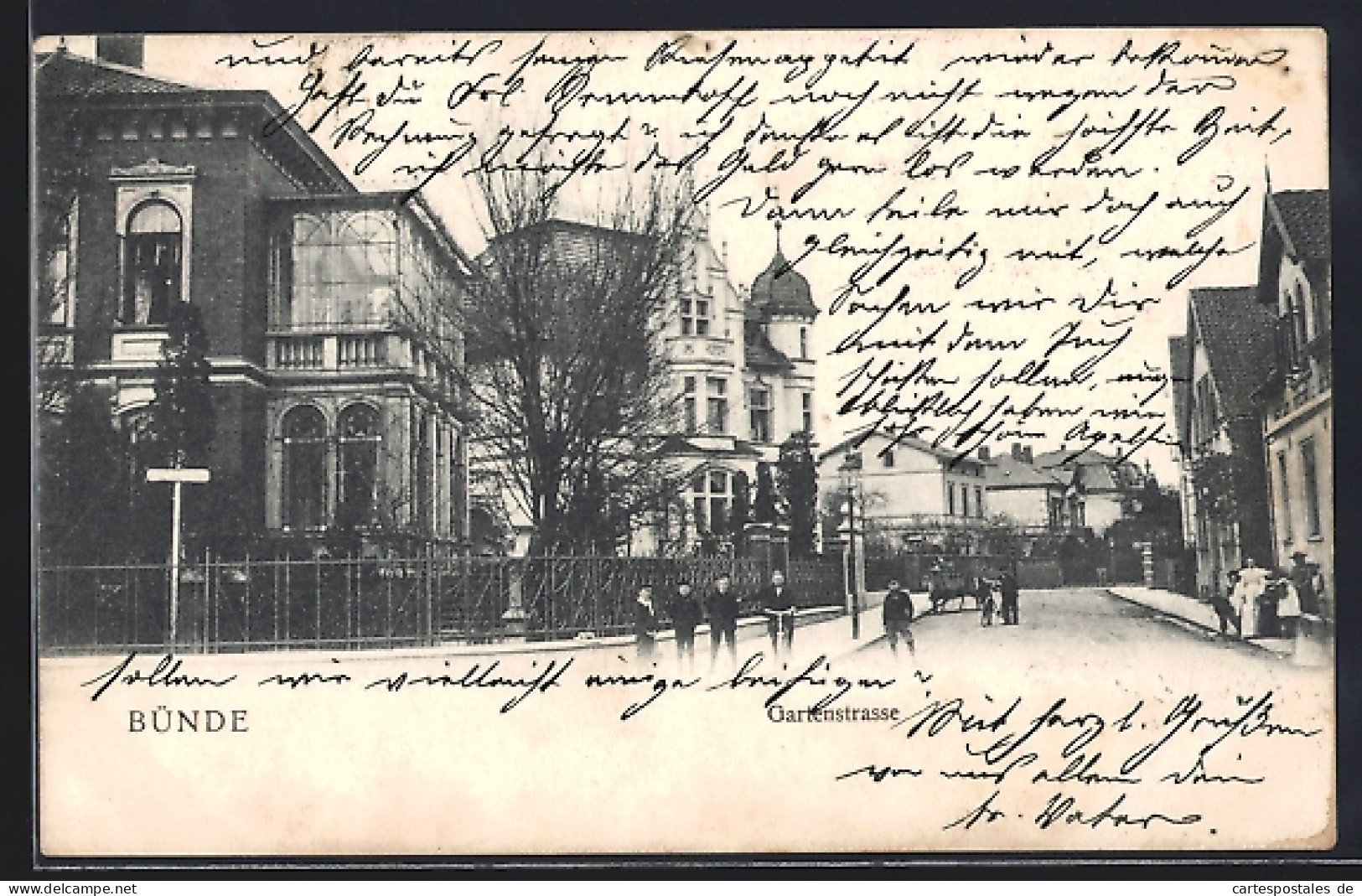 AK Bünde, Gartenstrasse