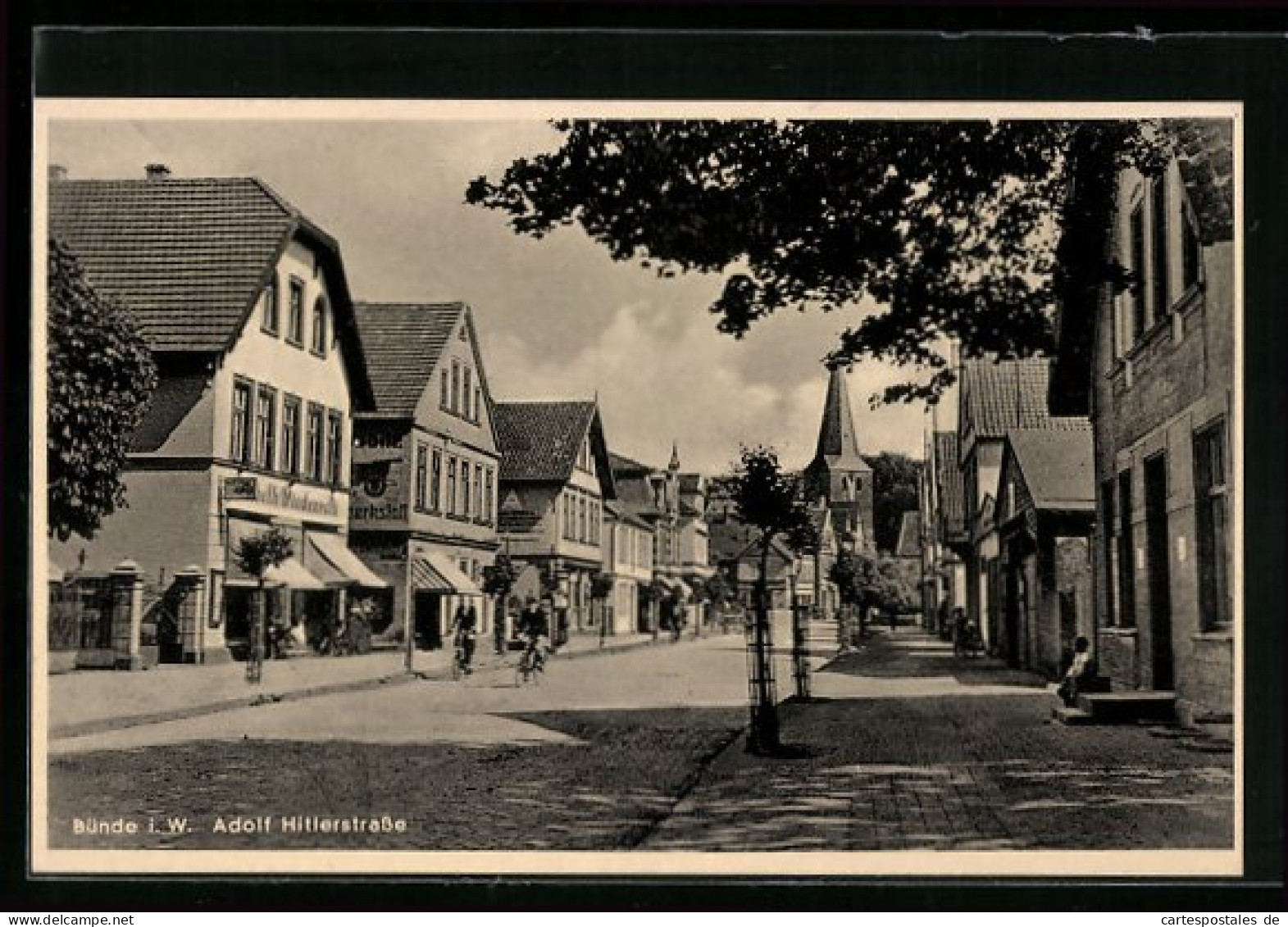 AK Bünde i. W., strasse