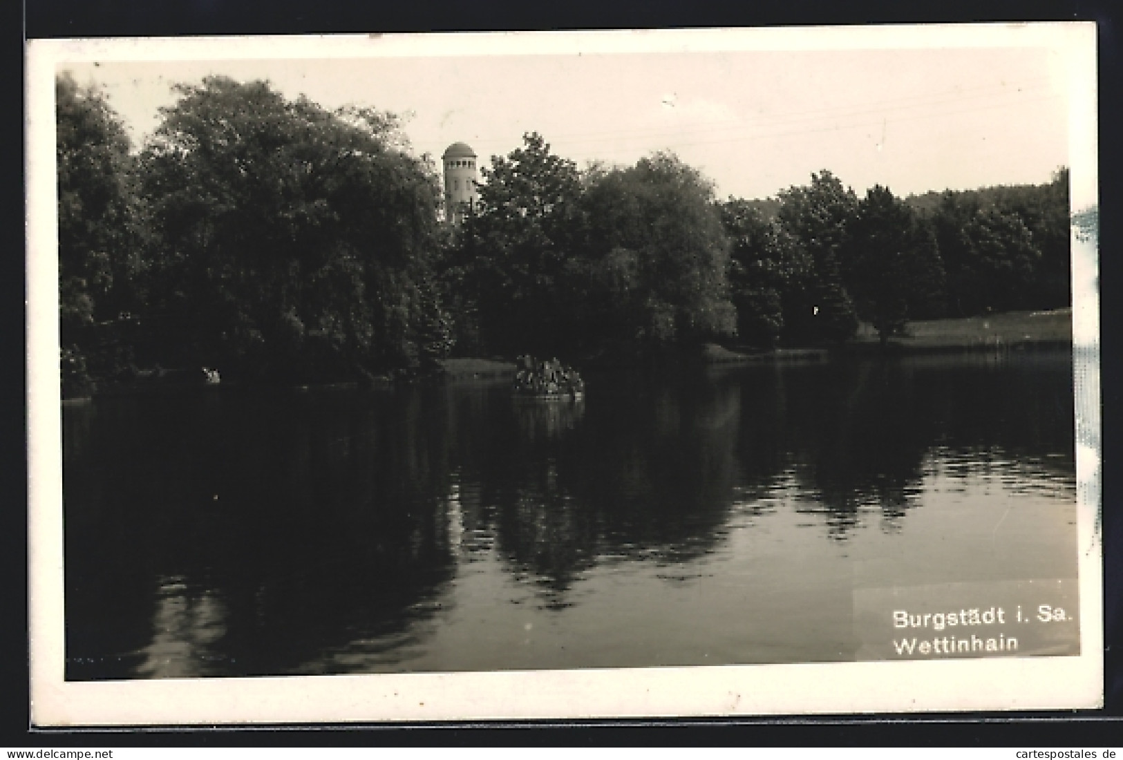 AK Burgstädt i. Sa., Wettinhain